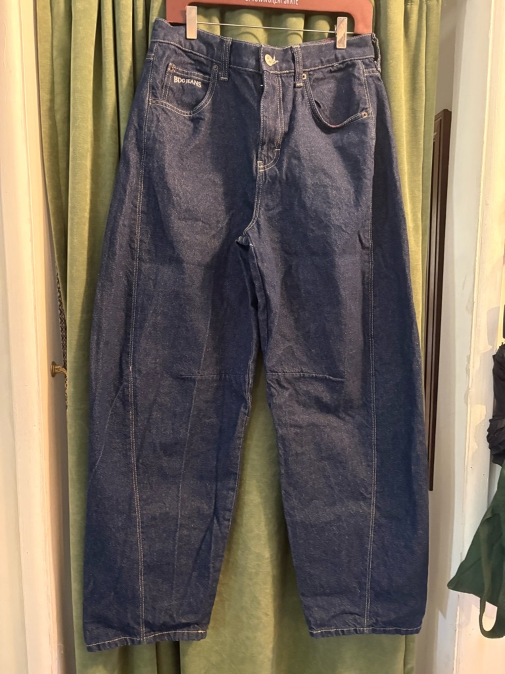 BDG Dark Blue Relaxed Denim Jeans